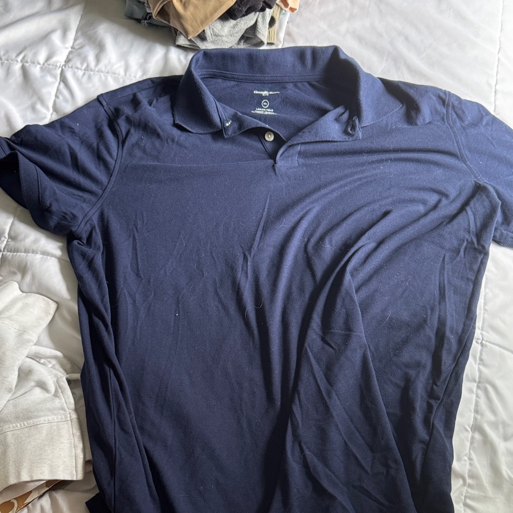 Goodfellow & Co Dark Blue Polo Shirt